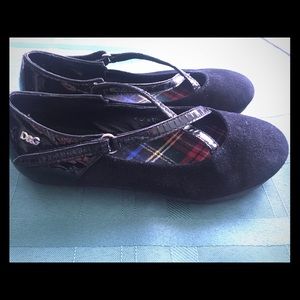 Dolce & Gabbana Navy Suede flats